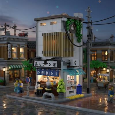 CADA JAPON ÇÖREK DÜKKANI 1108 PARÇA BLOCK OYUNCAK