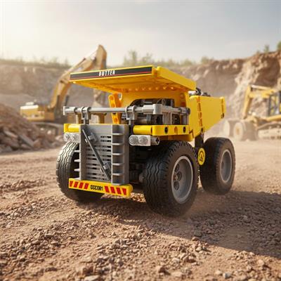 CADA MADEN KAMYONU 372 PARÇA BLOCK OYUNCAK