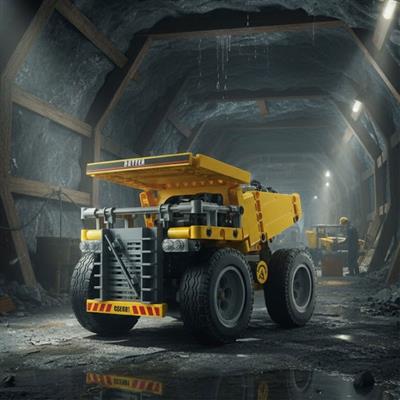 CADA MADEN KAMYONU 372 PARÇA BLOCK OYUNCAK