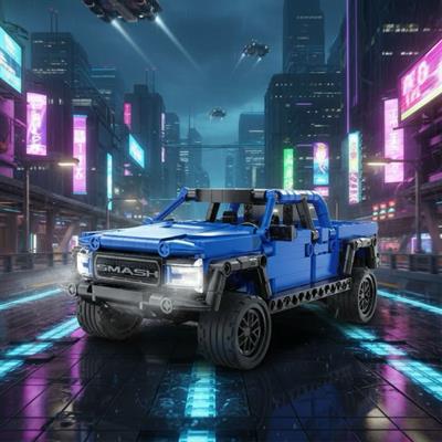 CADA MAVİ ARAZİ ARACI 390 PARÇA BLOCK OYUNCAK