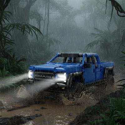 CADA MAVİ ARAZİ ARACI 390 PARÇA BLOCK OYUNCAK