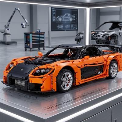 CADA Mazda RX-7  3305 PARÇA BLOCK OYUNCAK