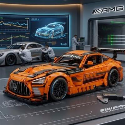 CADA Mercedes-AMG GT3-5466 PARÇA BLOCK OYUNCAK