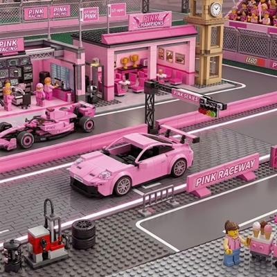 CADA PEMBE Efsane Spor Araba RS 280 PARÇA  BLOCK OYUNCAK