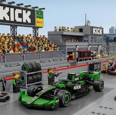 CADA Sauber F1 FORMULA ARACI 314 PARÇA  BLOCK OYUNCAK