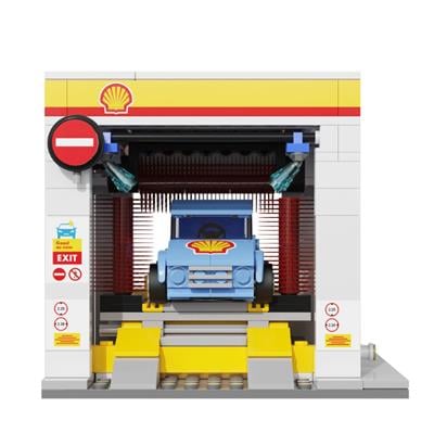 CADA SHELL ARABA YIKAMA 294 PARÇA  BLOCK OYUNCAK