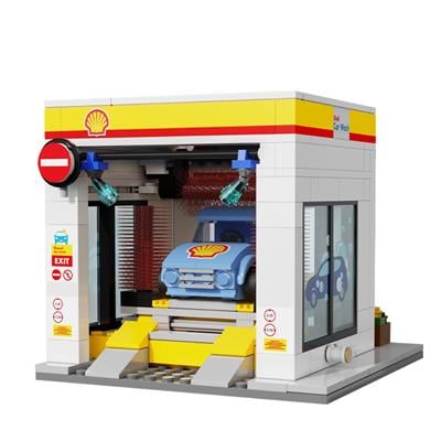 CADA SHELL ARABA YIKAMA 294 PARÇA  BLOCK OYUNCAK