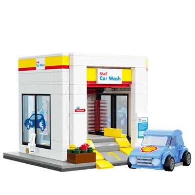 CADA SHELL ARABA YIKAMA 294 PARÇA  BLOCK OYUNCAK