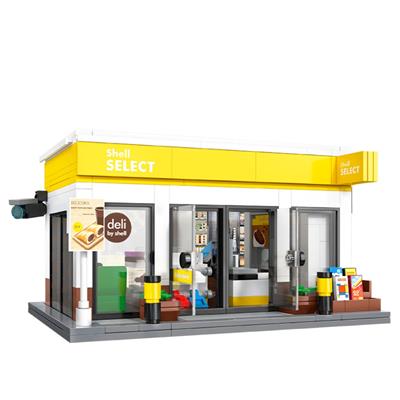 CADA SHELL MARKET 303 PARÇA  BLOCK OYUNCAK