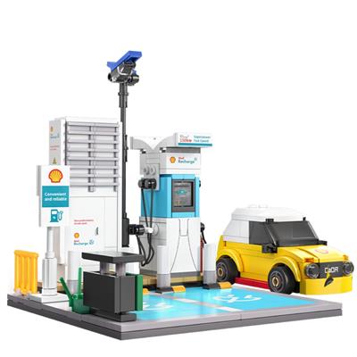 CADA SHELL ŞARJ İSTASYONU 308 PARÇA BLOCK OYUNCAK