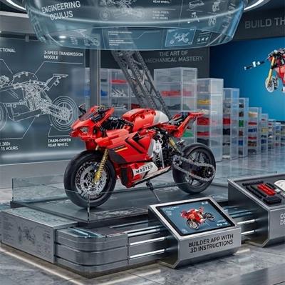 CADA Suzuki Hayabusa 1043 PARÇA BLOCK OYUNCAK