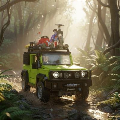 CADA Suzukı Jimny 1803 PARÇA BLOCK OYUNCAK