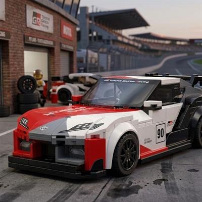 CADA Toyota GR Supra GT4 324 PARÇA BLOCK OYUNCAK