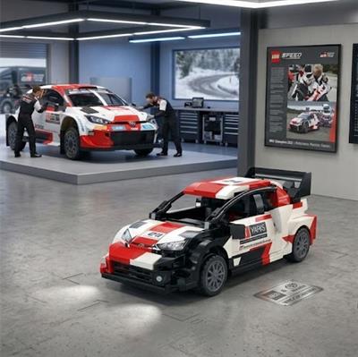 CADA Toyota GR YARIS Rally1 324 PARÇA BLOCK OYUNCAK