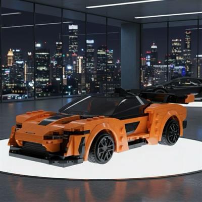 CADA TURUNCU Blaze Car 295 PARÇA BLOCK OYUNCAK