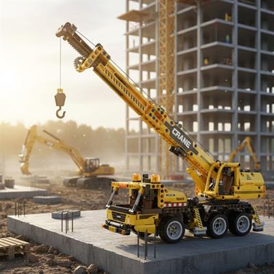 CADA Vinç Kamyonu 658 PARÇA BLOCK OYUNCAK