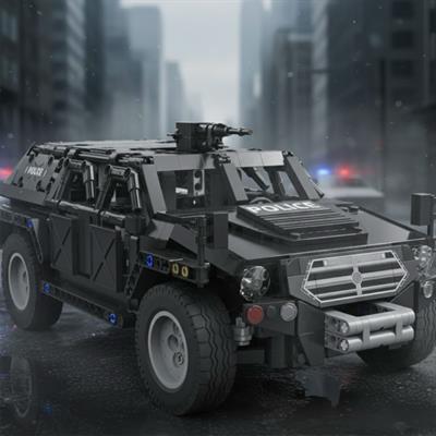 CADA  Warrior Police Truck 561 PARÇA  BLOCK OYUNCAK