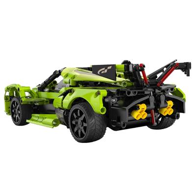 CADA YEŞİL Blade Sports Car 432 PARÇA  BLOCK OYUNCAK