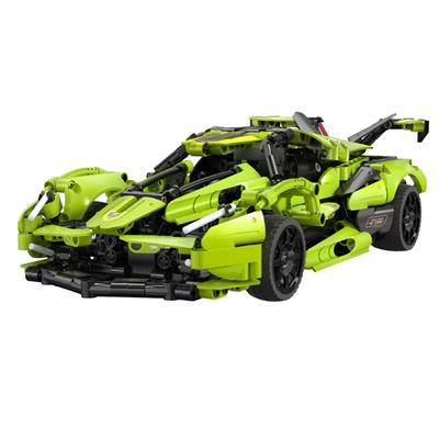 CADA YEŞİL Blade Sports Car 432 PARÇA  BLOCK OYUNCAK