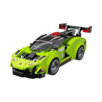 CADA YEŞİL SPOR ARABA 165 PARÇA  BLOCK OYUNCAK