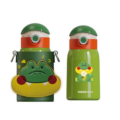 COCOSMILE SEVİMLİ KURBAĞA ÇELİK TERMOS 470 ML