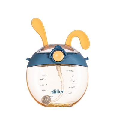 DILLER 330 ML TAVŞAN GÖRÜNÜMLÜ TRITAN SU MATARASI