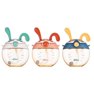 DILLER 330 ML TAVŞAN GÖRÜNÜMLÜ TRITAN SU MATARASI