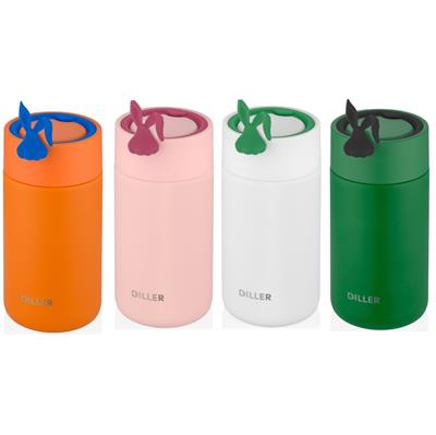 DILLER 350 ML TAVŞAN FİGÜRLÜ PASLANMAZ ÇELİK TERMOS