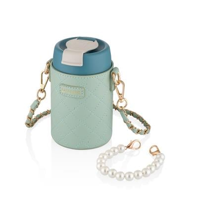 DILLER 380 ML DERİ KILIFLI PASLANMAZ ÇELİK TERMOS