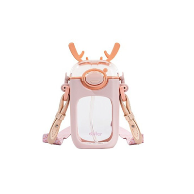 DILLER 400 ML GEYİK GÖRÜNÜMLÜ TRITAN SU MATARASI