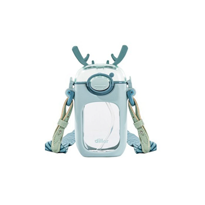 DILLER 400 ML GEYİK GÖRÜNÜMLÜ TRITAN SU MATARASI