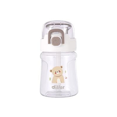DILLER 400 ML PİPETLİ TRITAN SU MATARASI