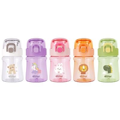 DILLER 400 ML PİPETLİ TRITAN SU MATARASI