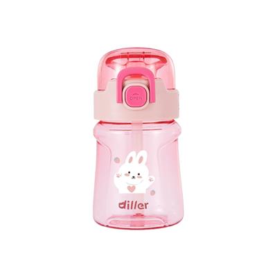 DILLER 400 ML PİPETLİ TRITAN SU MATARASI