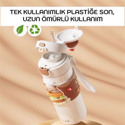 DILLER 480 ML PASLANMAZ ÇELİK TERMOS