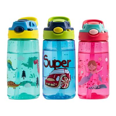 DİLLER 500 ML SİLİKON PİPETLİ TRITAN SU MATARASI