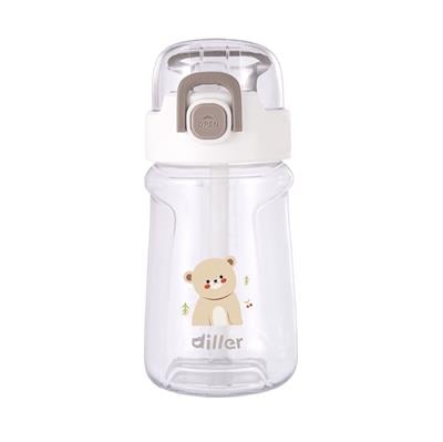 DILLER 550 ML PİPETLİ TRITAN SU MATARASI