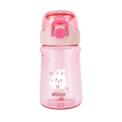 DILLER 550 ML PİPETLİ TRITAN SU MATARASI