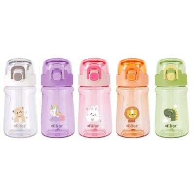 DILLER 550 ML PİPETLİ TRITAN SU MATARASI