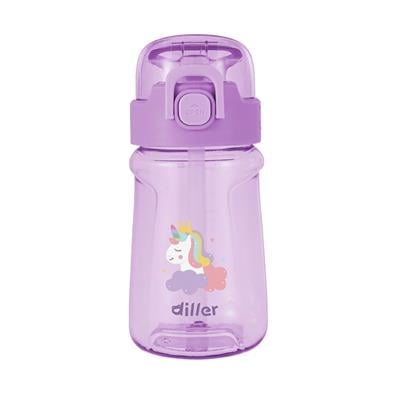 DILLER 550 ML PİPETLİ TRITAN SU MATARASI