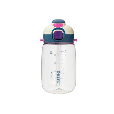 DILLER 550 ML PİPETLİ/PİPETSİZ İÇİM TRITAN SU MATARASI