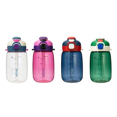 DILLER 550 ML PİPETLİ/PİPETSİZ İÇİM TRITAN SU MATARASI