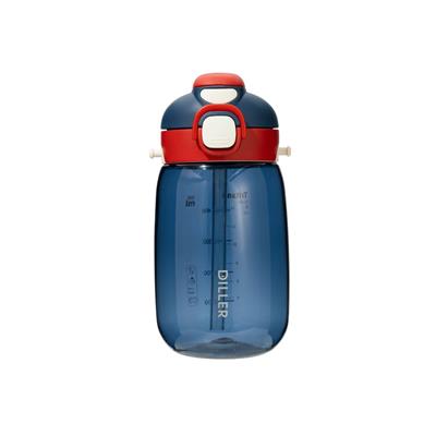 DILLER 550 ML PİPETLİ/PİPETSİZ İÇİM TRITAN SU MATARASI