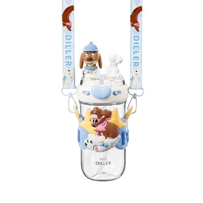 DILLER 580 ML BOYUN ASKILI TRITAN SU MATARASI