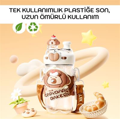 DILLER 580 ML BOYUN ASKILI TRITAN SU MATARASI