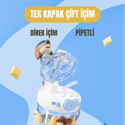 DILLER 580 ML BOYUN ASKILI TRITAN SU MATARASI