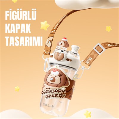 DILLER 580 ML BOYUN ASKILI TRITAN SU MATARASI