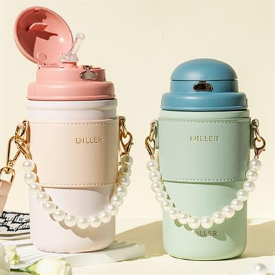 DILLER 580 ML EL VE BOYUN ASKILI PASLANMAZ ÇELiK TERMOS