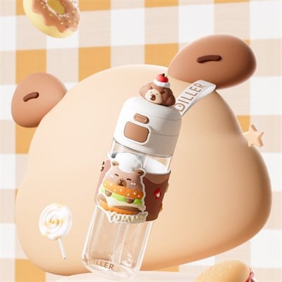 DILLER 600 ML BOYUN ASKILI TRITAN SU MATARASI