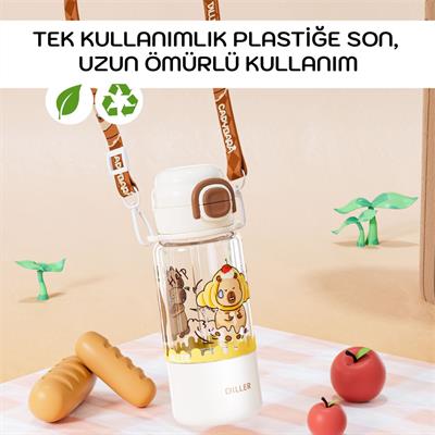 DILLER 700 ML BOYUN ASKILI TRITAN SU MATARASI